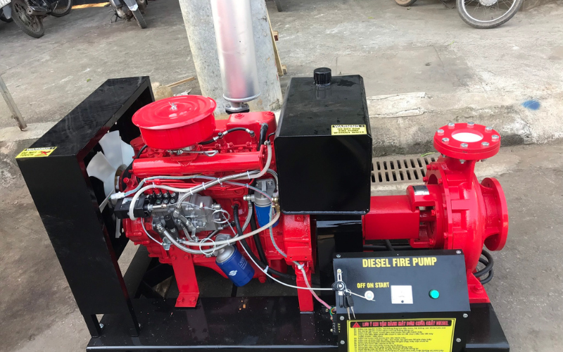 Máy bơm chữa cháy chất lượng, uy tín tại Thắng Lợi PCCC